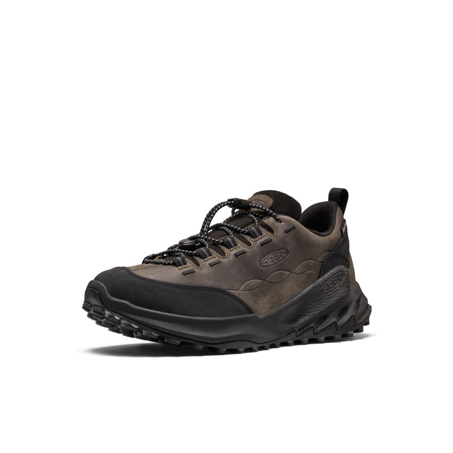 靴 KEEN JASPER 28.5 Men's Jasper Zionic Waterproof Sneaker | Steel Grey/Black | KEEN