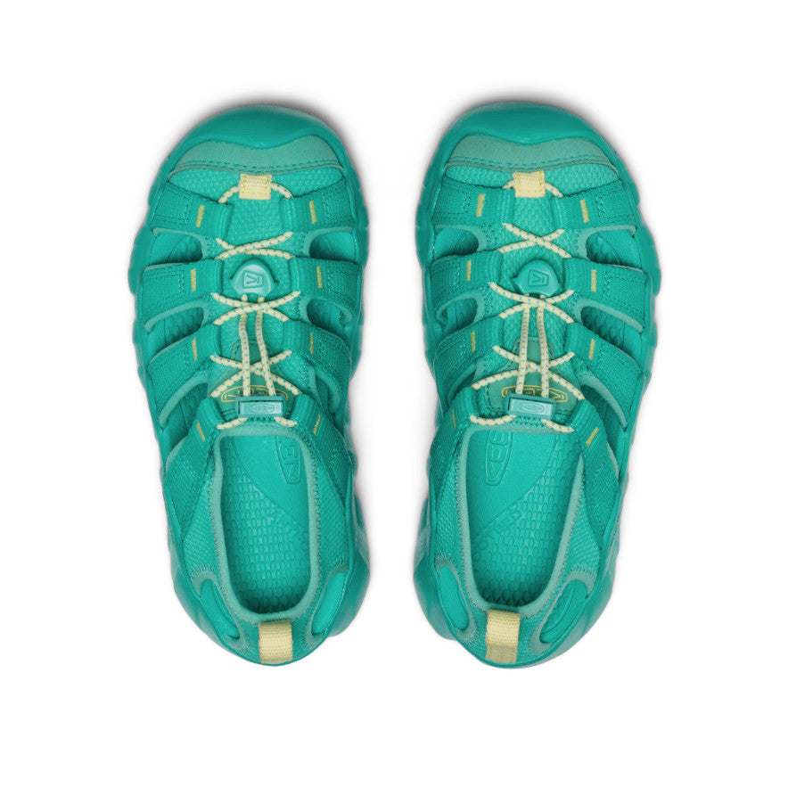 Big Kids' Hyperport H2 Sandal | Bright Aqua/Wax Yellow | KEEN Footwear