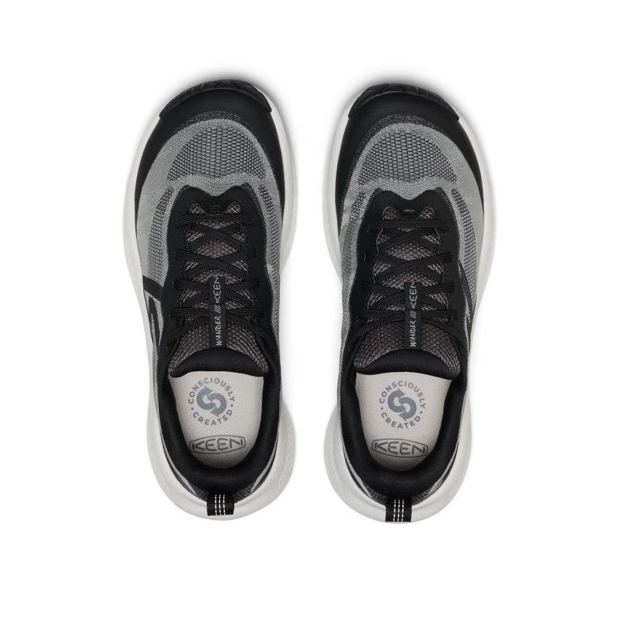 ケンケン39  Women's Wander Trail Running Shoe | Black/Magnet | KEEN Footwear