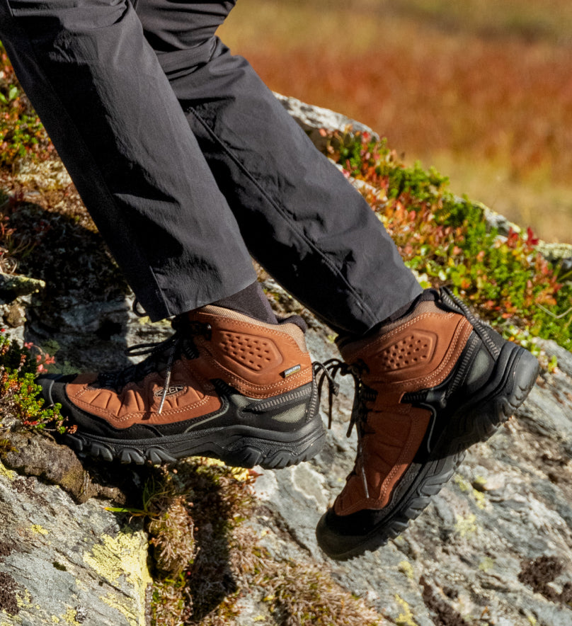 Formal hiking footwear store
