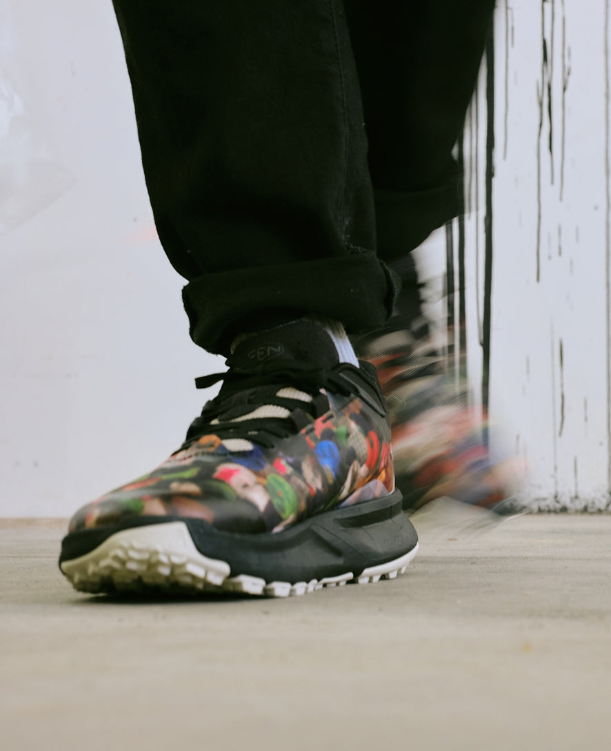 Men's 450 Dirt Hiking Shoe x Ultra Heavy & Palm Graphics | Multi/Black