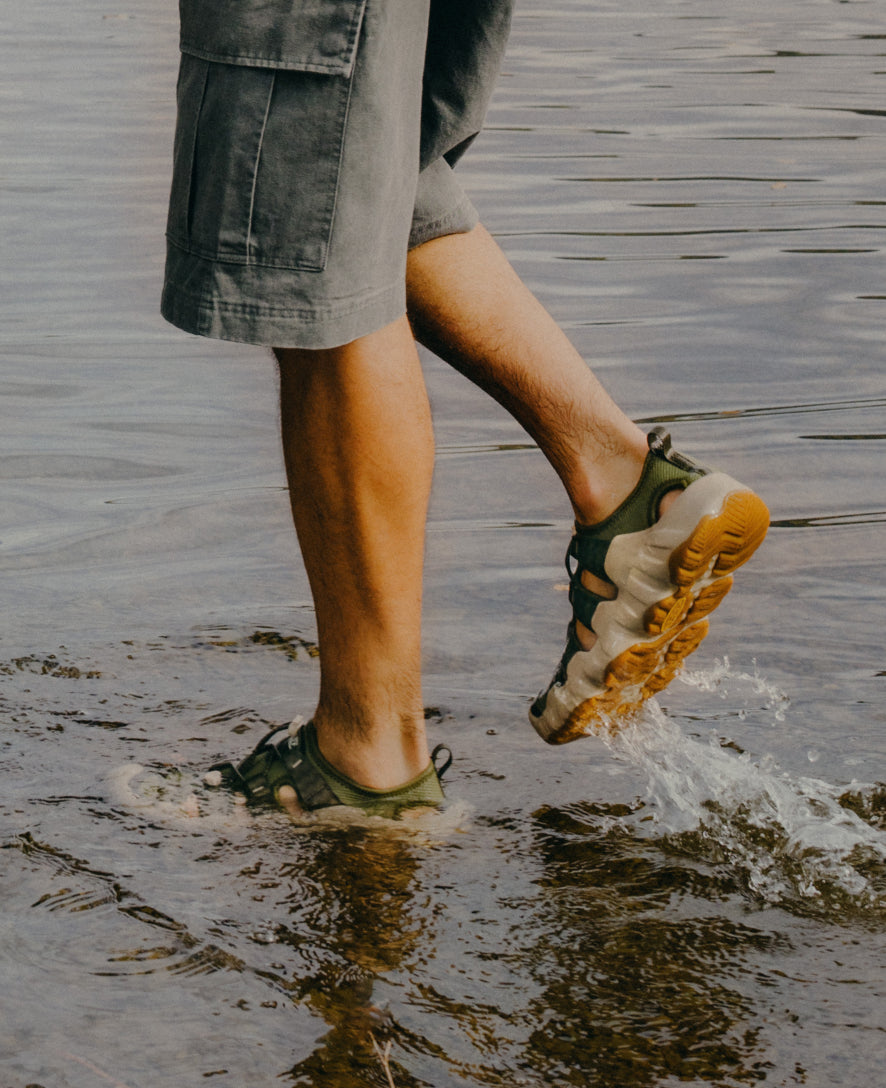 Men's Hyperport H2 Sandal | Steel Grey/Burnt Brick | KEEN Footwear