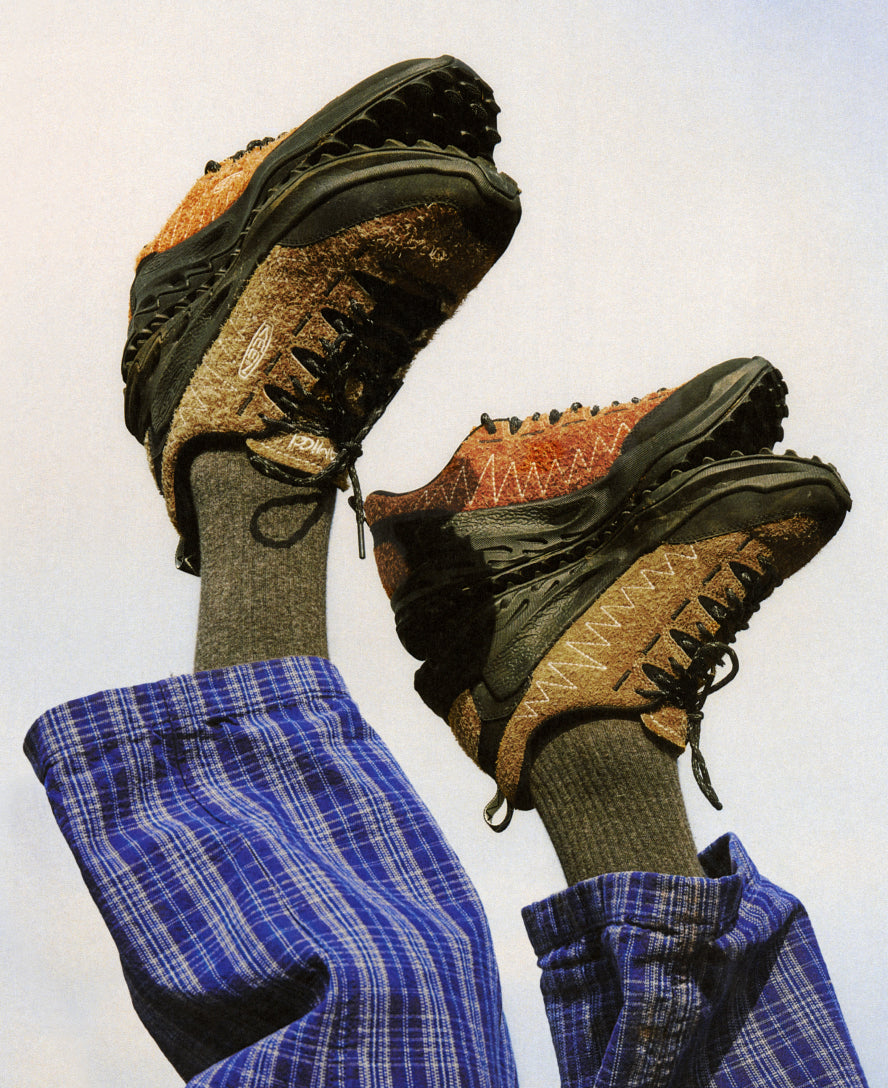 Men's Jasper Zionic Sneaker x Gramicci | Sorrel Horse/Black | KEEN