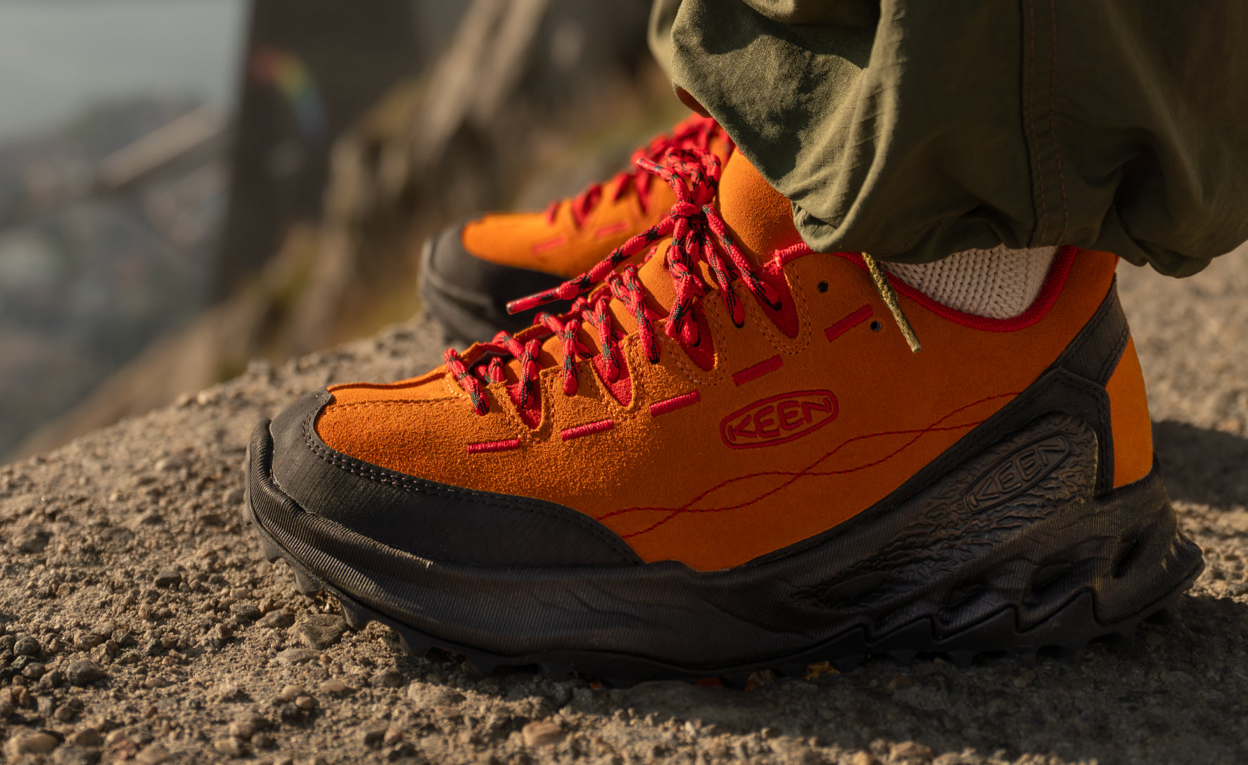 Men's Jasper Zionic Sneaker | Safari/Sky Captain | KEEN Footwear