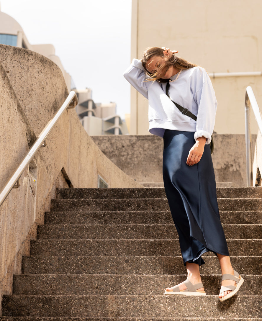 Women's Elle Backstrap Sandal | Faded Denim/Skyway | KEEN Footwear