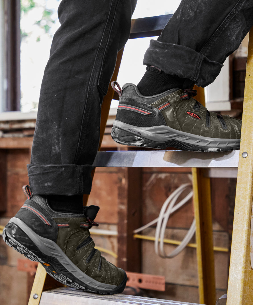 Women's Flint II (Steel Toe) Magnet/Rose | KEEN Footwear