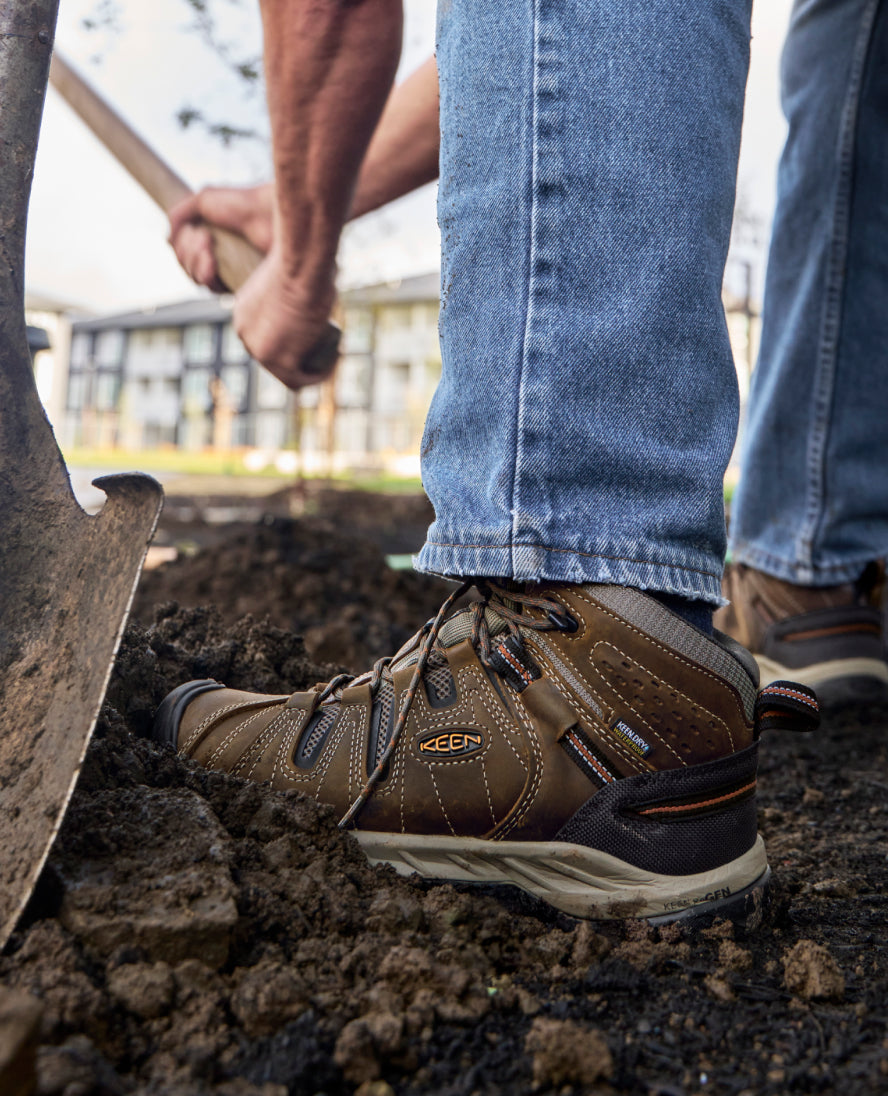 Men's Soft Toe Waterproof Work Boots - Flint II | KEEN Footwear