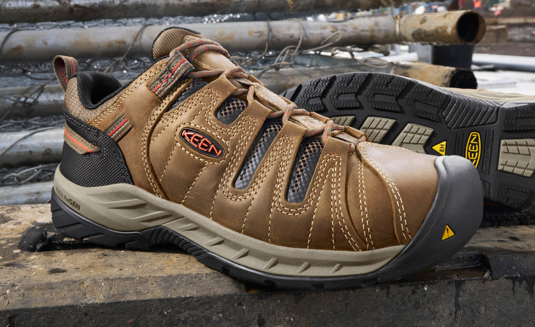 KEENのシューズ Men's Flint II Steel Toe Work Shoe | KEEN Footwear