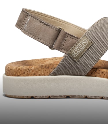 Women's Elle Criss Cross Sandal | Thistle/Toadstool | KEEN