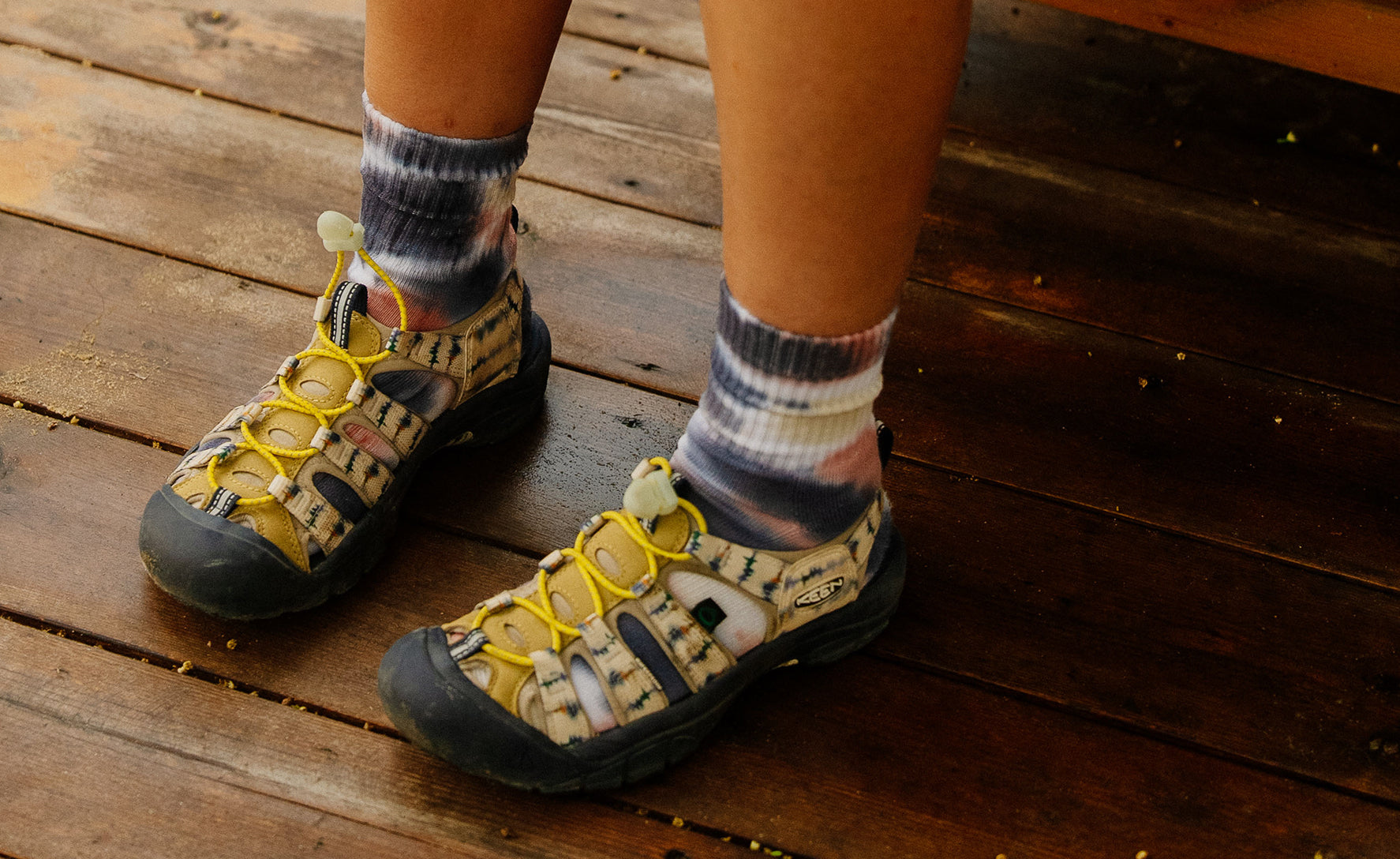 Women's Newport Retro Sandal x An Ko Rau | An Ko Rau Multi | KEEN