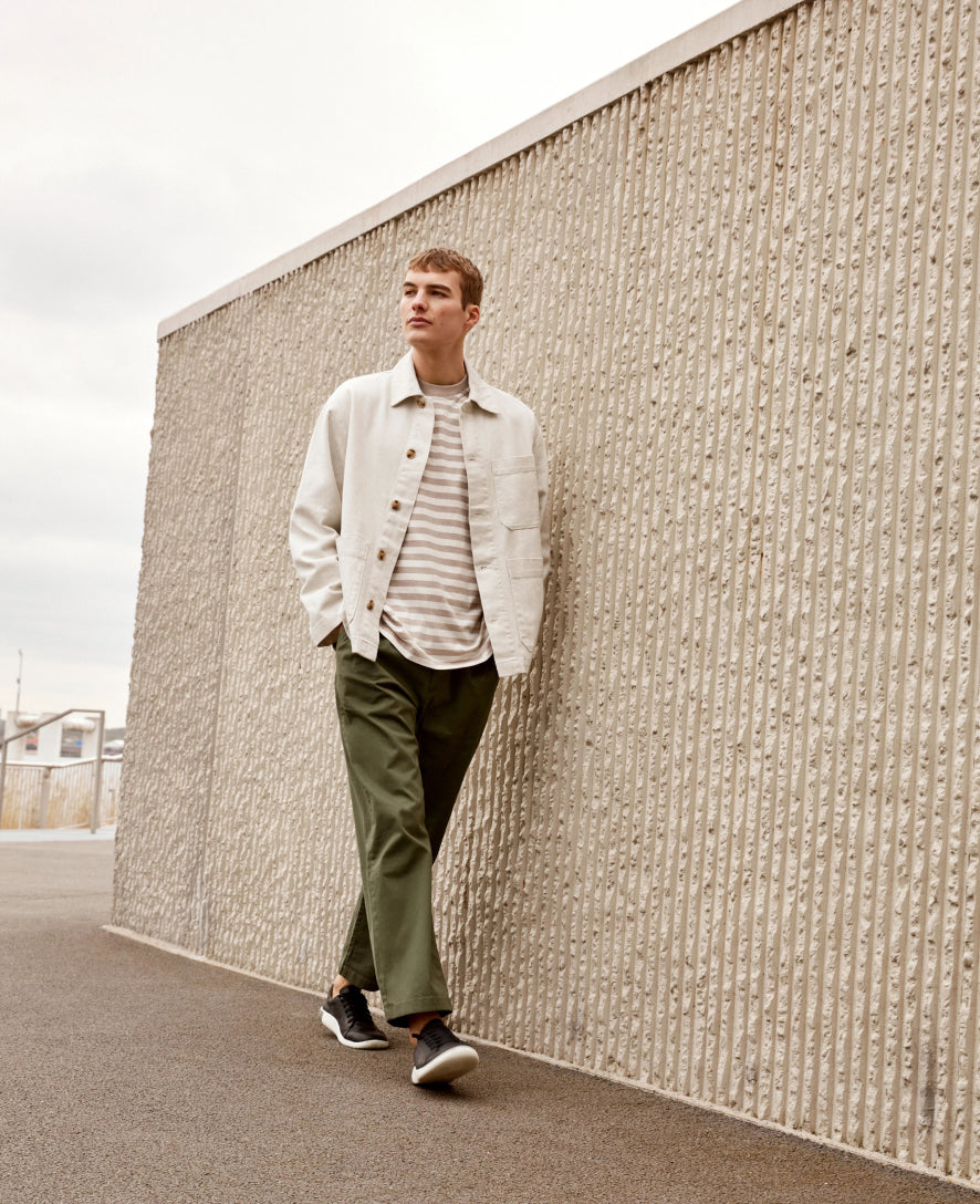 靴 KENNY Men's White Leather Sneakers - KNX Lace | KEEN Footwear