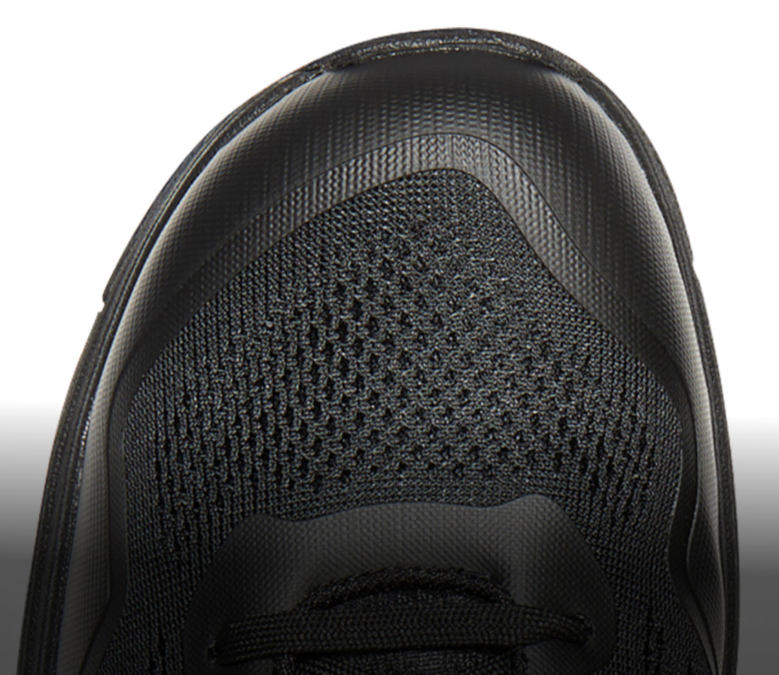 INC Mens Black Comfort Perforated Keanu Round Toe Platform Lace-Up Athletic Sneakers Shoes M main image 1