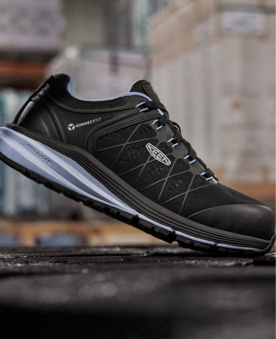 Women's Vista Energy ESD Work Shoes | Black | KEEN Footwear