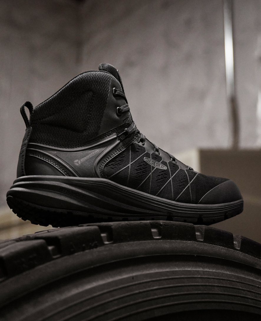 Women's Vista Energy Work Sneakers | Raven | KEEN Footwear