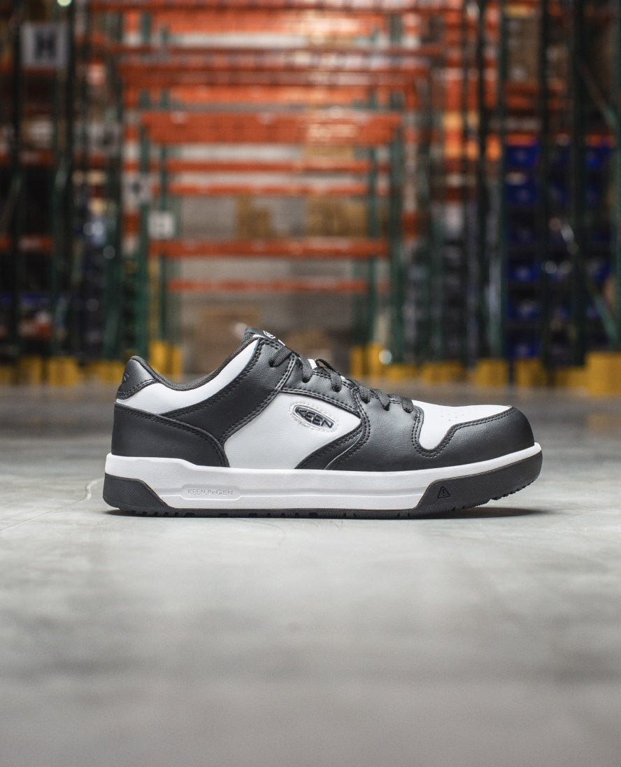 Men's Overton Work Shoe (Carbon Toe) | Salsa/Black | KEEN Footwear