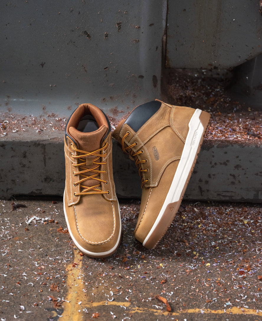 Men's Gibson Boot (Carbon Toe) | Belgian/Gum | KEEN Footwear