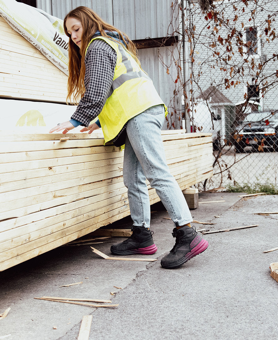 Women's Snapline RF Waterproof Boot (Carbon Toe) | Magnet/Black