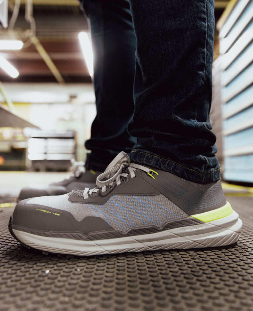 Men's Speedworks ESD Work Sneaker (Carbon Toe) | Steel Grey