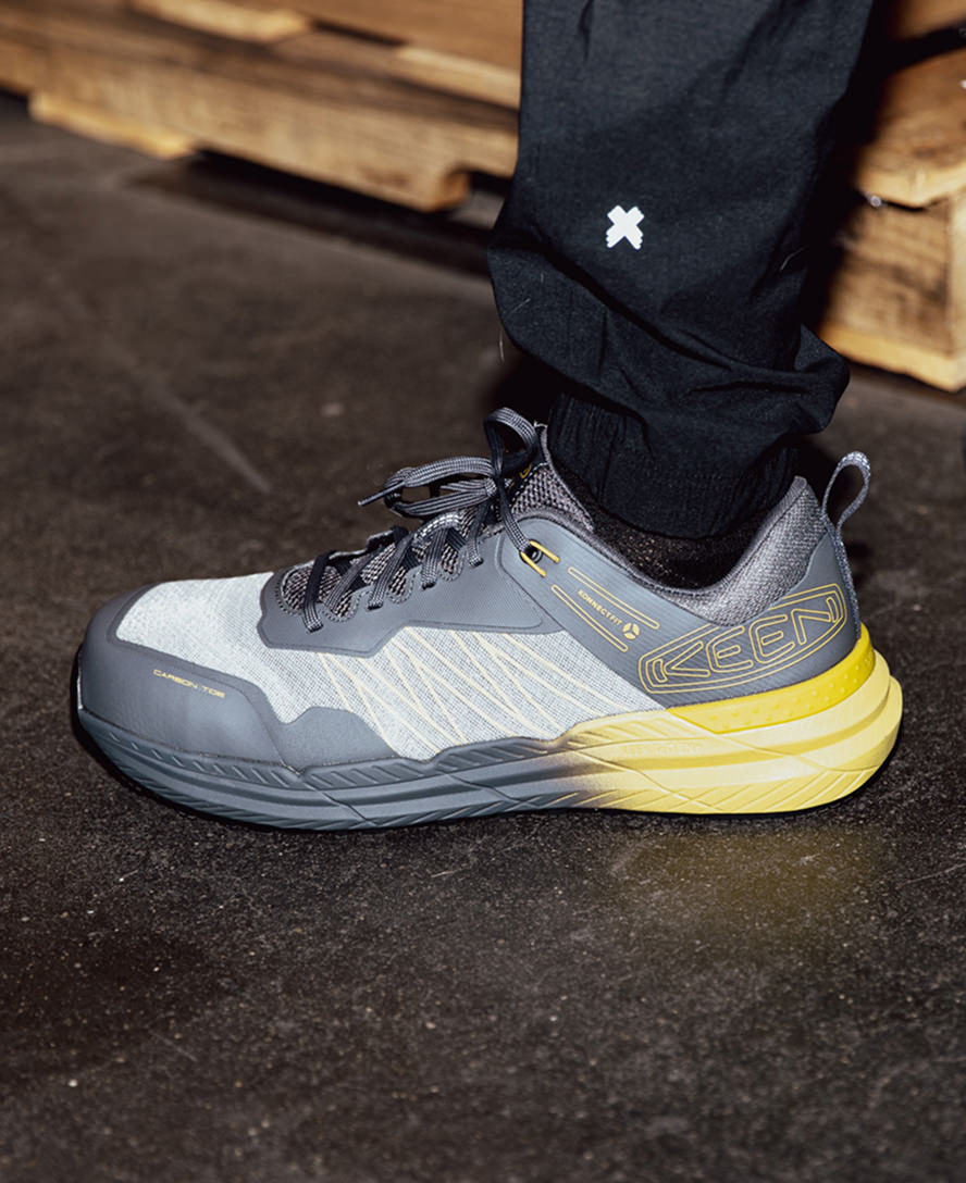 Men's Speedworks Work Sneaker (Carbon Toe) | Magnet/Black | KEEN