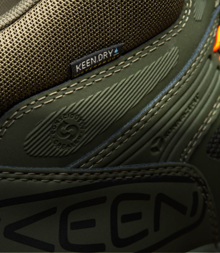 Men's Synchro Waterproof Work Boot (Carbon Toe) | Forest