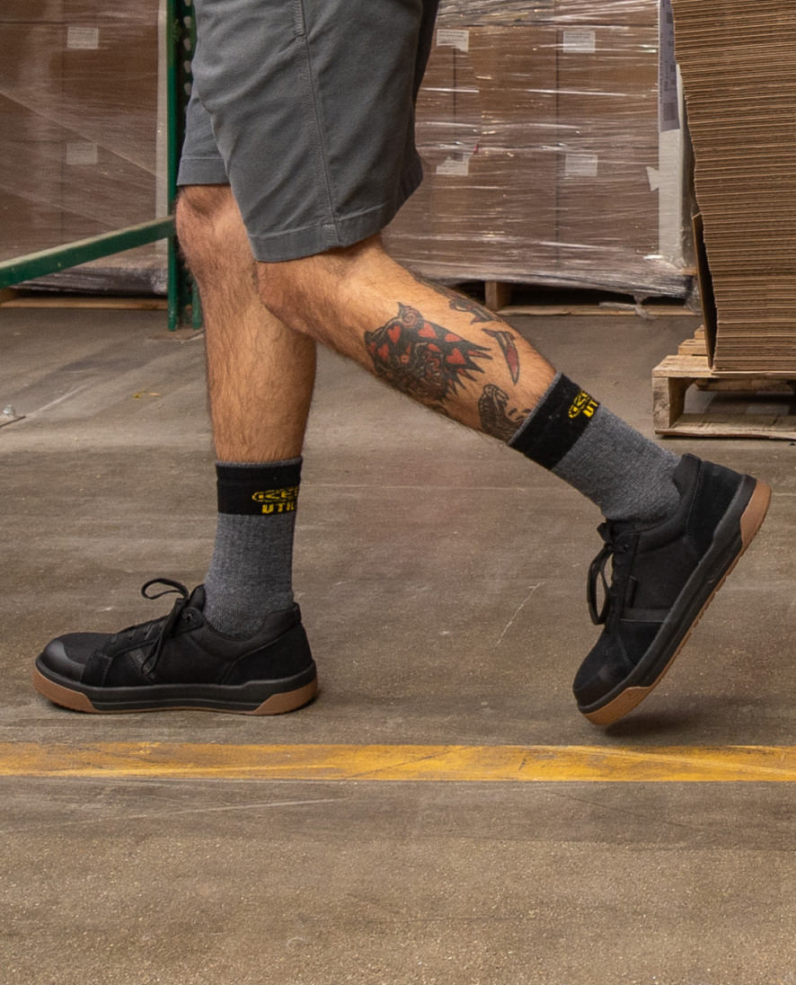 Men's Kenton ESD Work Shoe (Carbon Toe) | Magnet/Steel Grey | KEEN