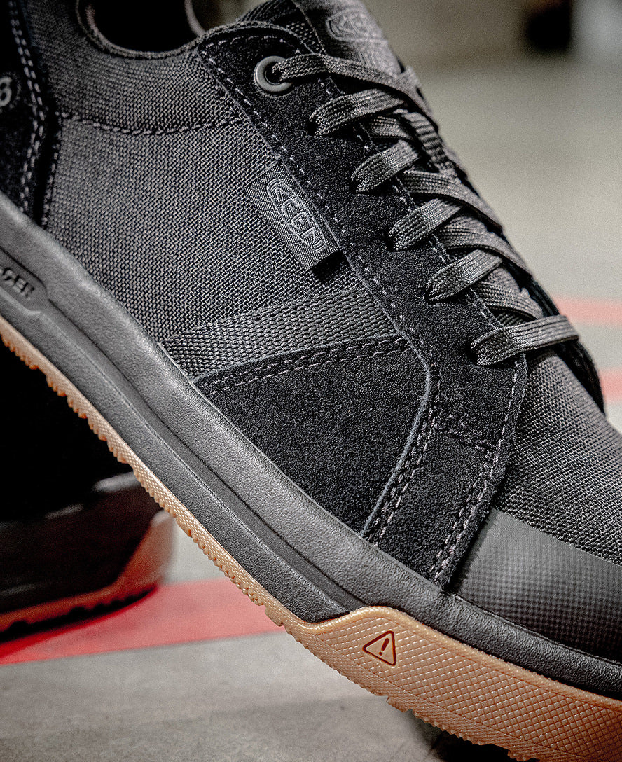 きーん Men's Kenton Work Shoe | Brindle/Gum | KEEN Footwear