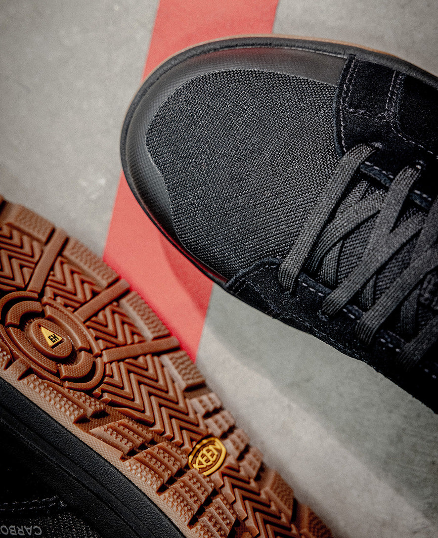 Women's Kenton Work Shoe (Carbon Toe) | Black/Gum | KEEN Footwear