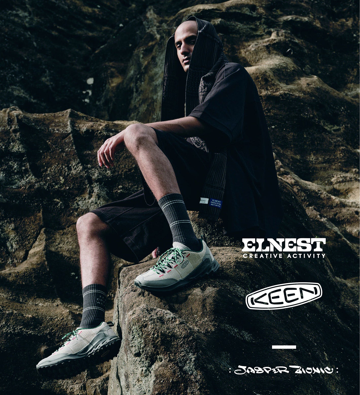 Men's Jasper Zionic ELNEST Sneaker | Elnest Vapor/Alloy | KEEN