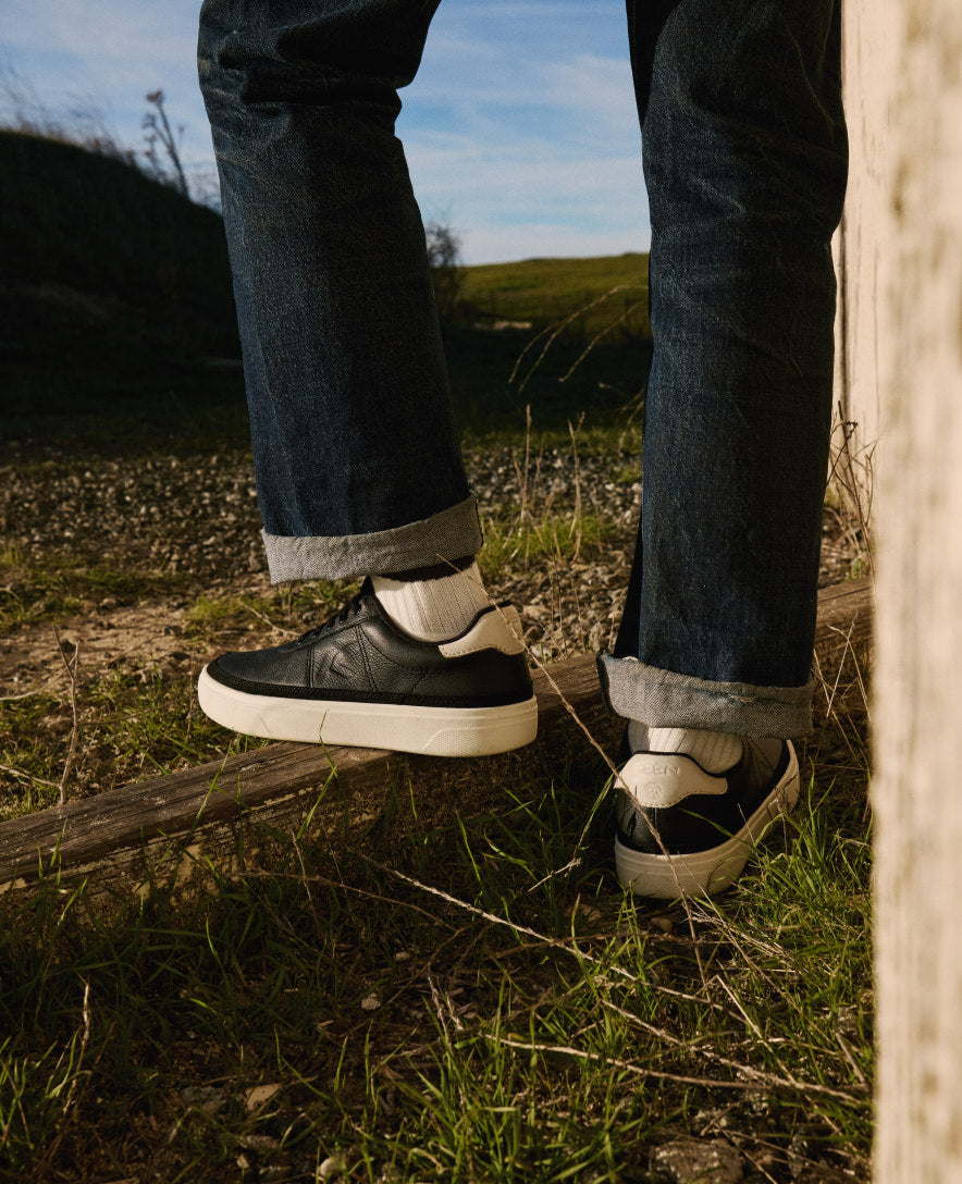 Men's KM1 Leather Sneaker | Birch/Birch | KEEN Footwear