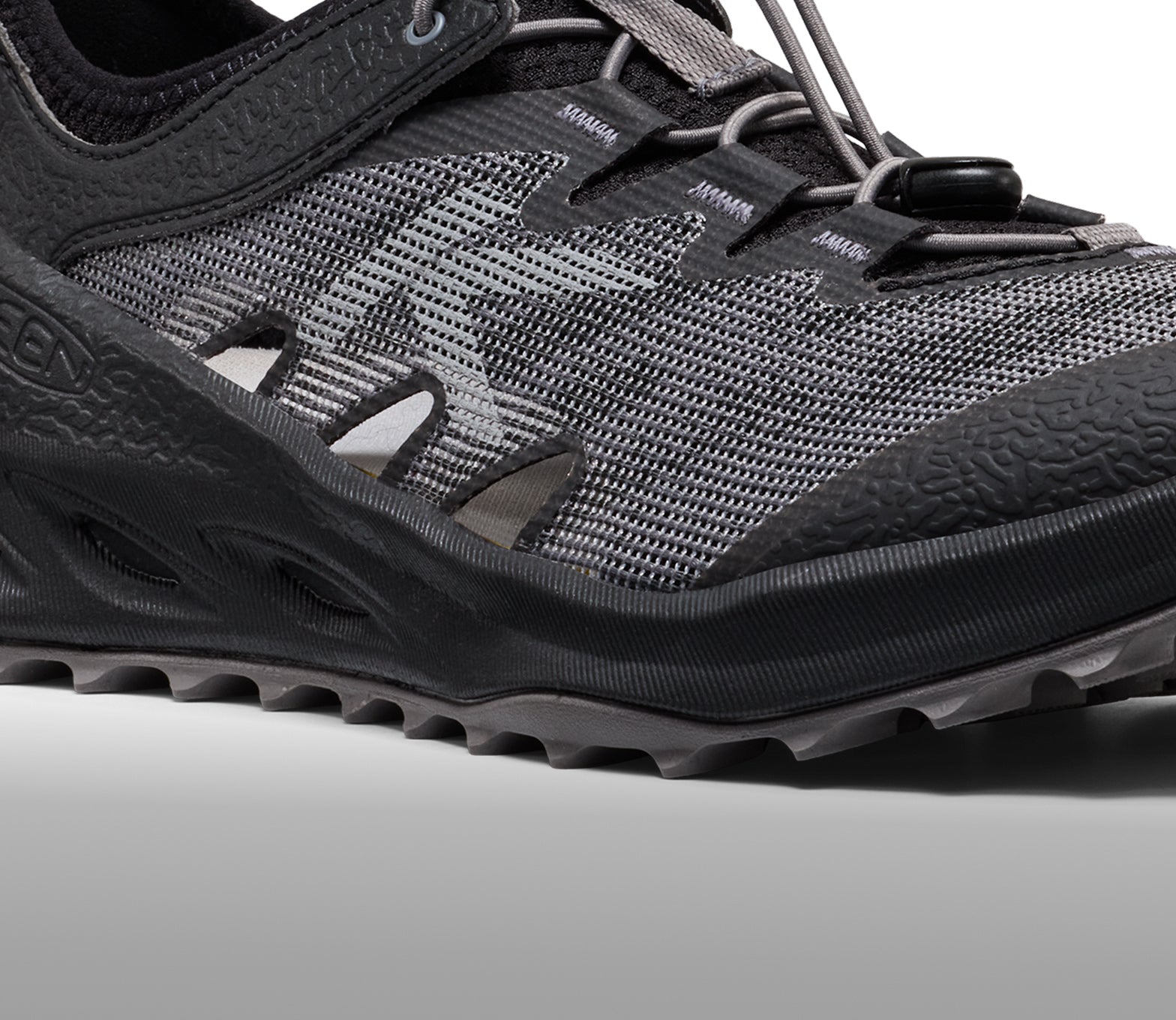 Men's Zionic ADV Open-Air Hiking Shoe | Monochrome/Brindle | KEEN
