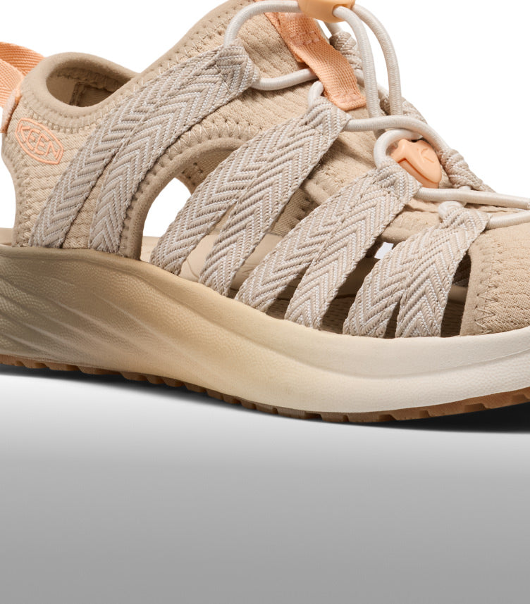 Women's Whisper Lite Sandal | Black/Magnet | KEEN Footwear