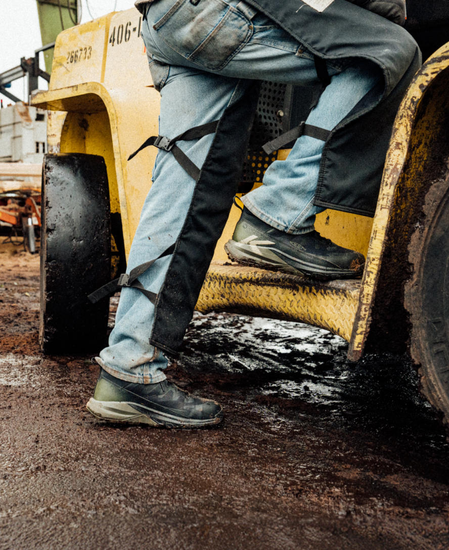 Men's Targhee Blur Waterproof Work Boot (Carbon Toe) | Forest