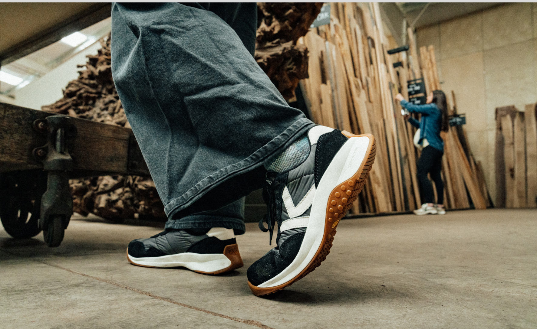 Women's KS86 Utility Work Sneaker (Carbon Toe) | Magnet/Gum | KEEN