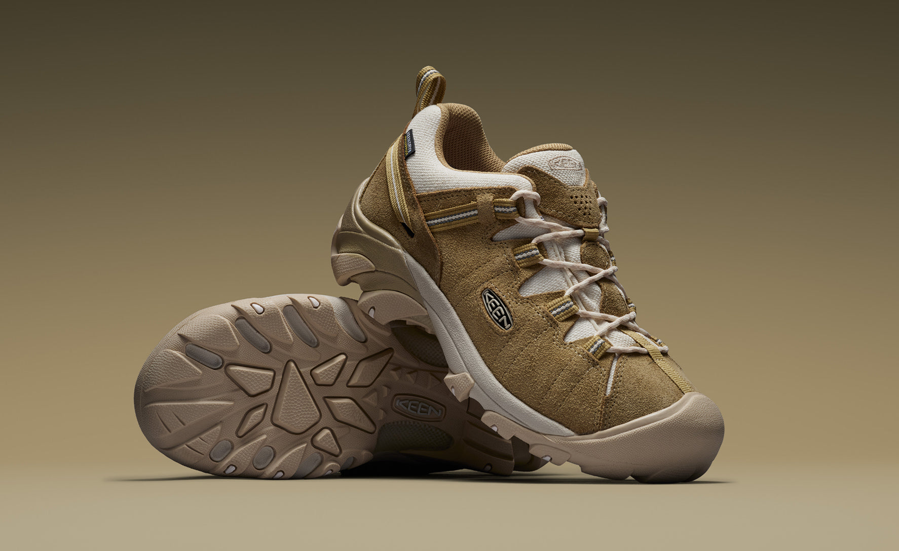 Men's Targhee II Hiking Shoes | Brown/Yellow | KEEN Footwear