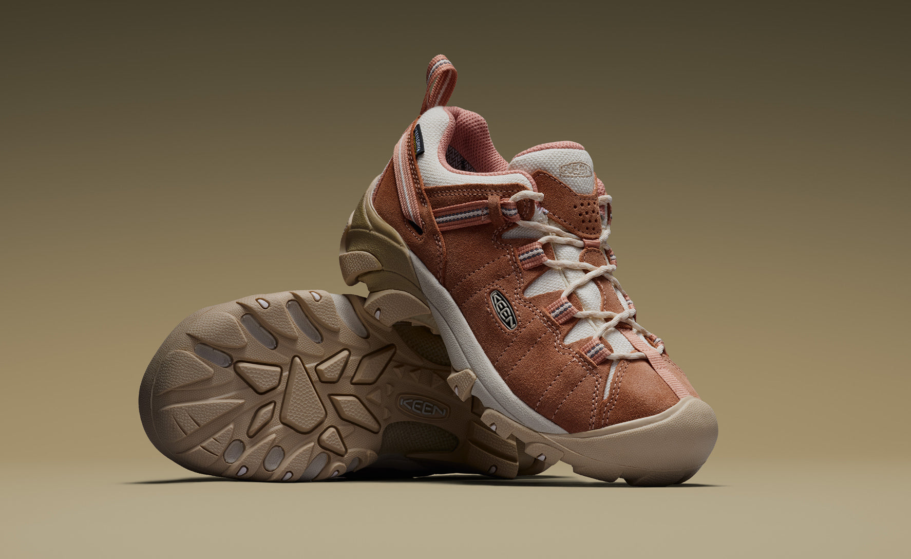 Women's Targhee II Waterproof | Cork/Birch | KEEN Footwear