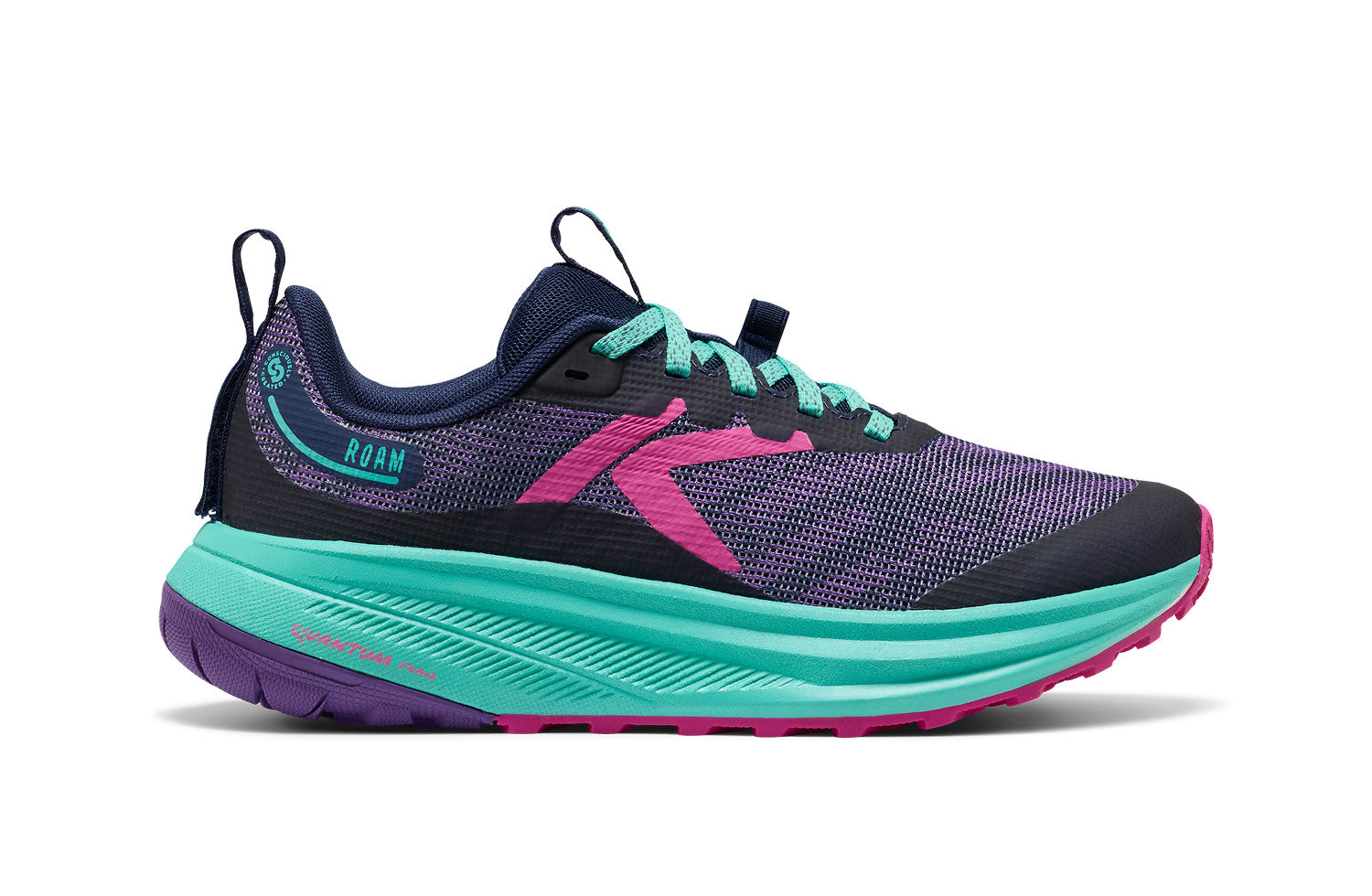 Women's Roam Trail Running Shoe | Huckleberry/Symphonic Sunset