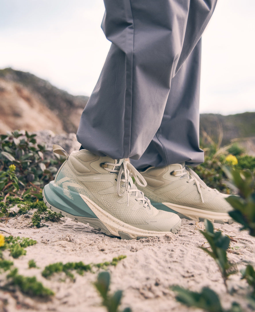 シューズ tk.88 Women's Targhee Apex Waterproof Hiking Boot | Vapor/Ballad Blue