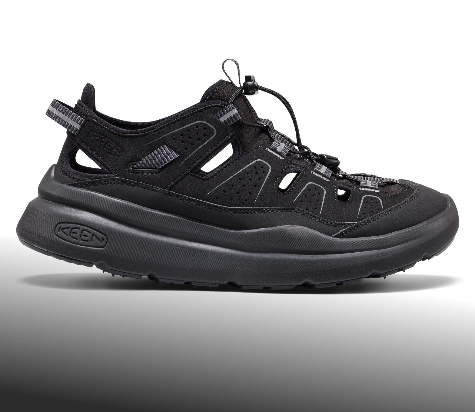 キーン　KEEN WK450 SANDAL ブラック26.5 Men's Wk450 Sandal Black/Black Walking Shoe | KEEN | KEEN Footwear