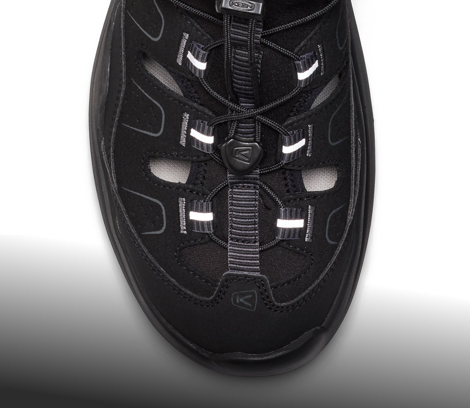 Men's Wk450 Sandal Black/Black Walking Shoe | KEEN | KEEN Footwear