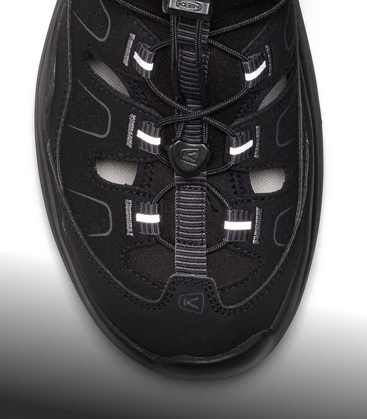 Men's Wk450 Sandal Black/Black Walking Shoe | KEEN | KEEN Footwear