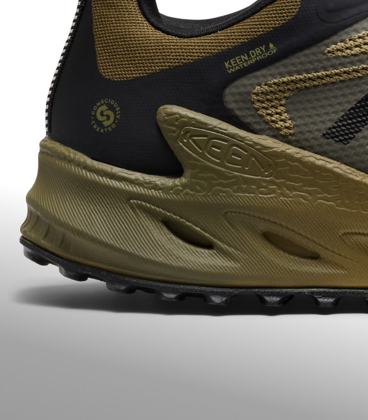 Men's Zionic NXT Waterproof Hiking Shoe | Martini Olive/Lemon