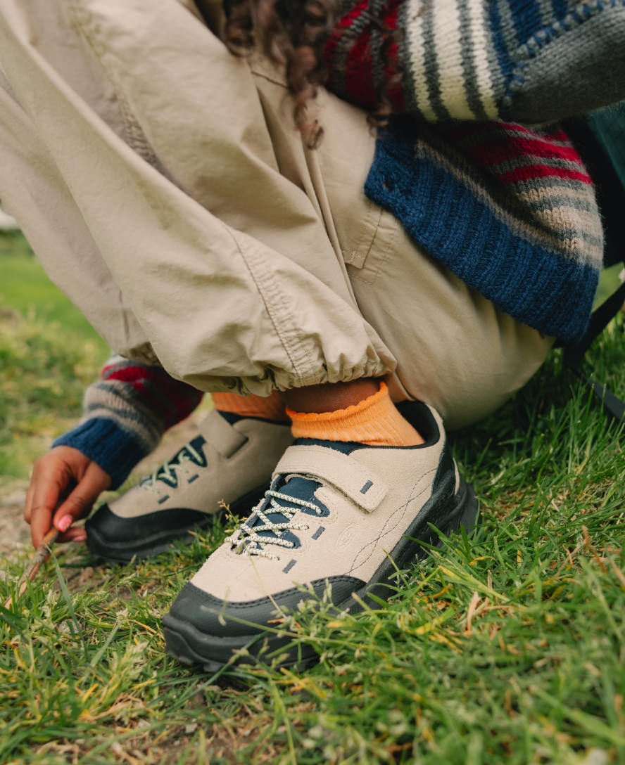 Big Kid's Jasper Zionic Sneaker | Safari/Wax Yellow | KEEN Footwear