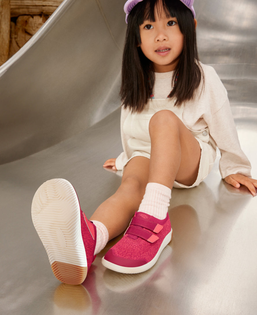 Big Kids' KNX Knit Double Strap | Granite Green/Lichen | KEEN Footwear