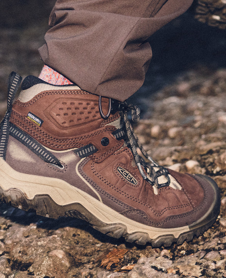 Men's Targhee IV Waterproof Hiking Boot | Java/Brindle | KEEN Footwear
