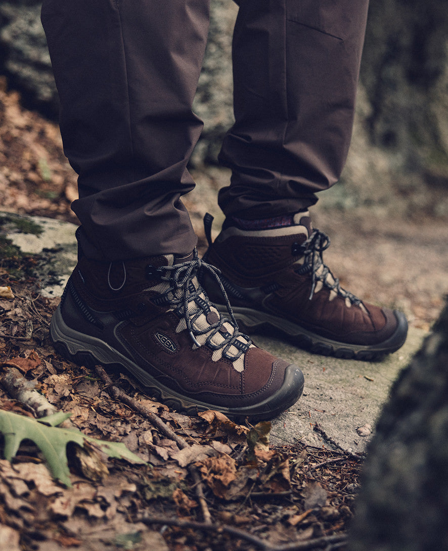 Men's Targhee IV Waterproof Hiking Boot | Java/Brindle | KEEN Footwear