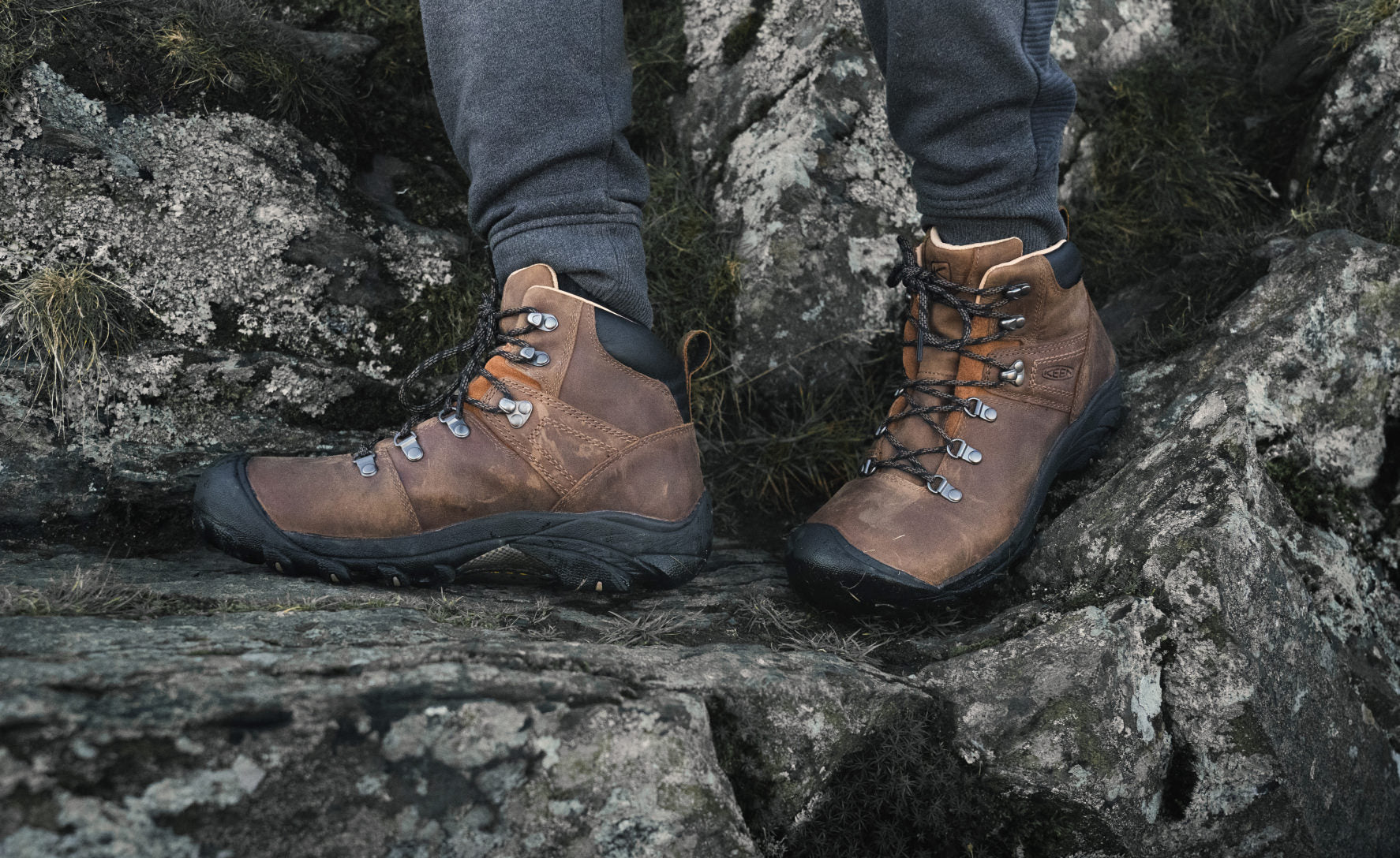 Leather Hiking Boots for Men | Syrup | KEEN Footwear