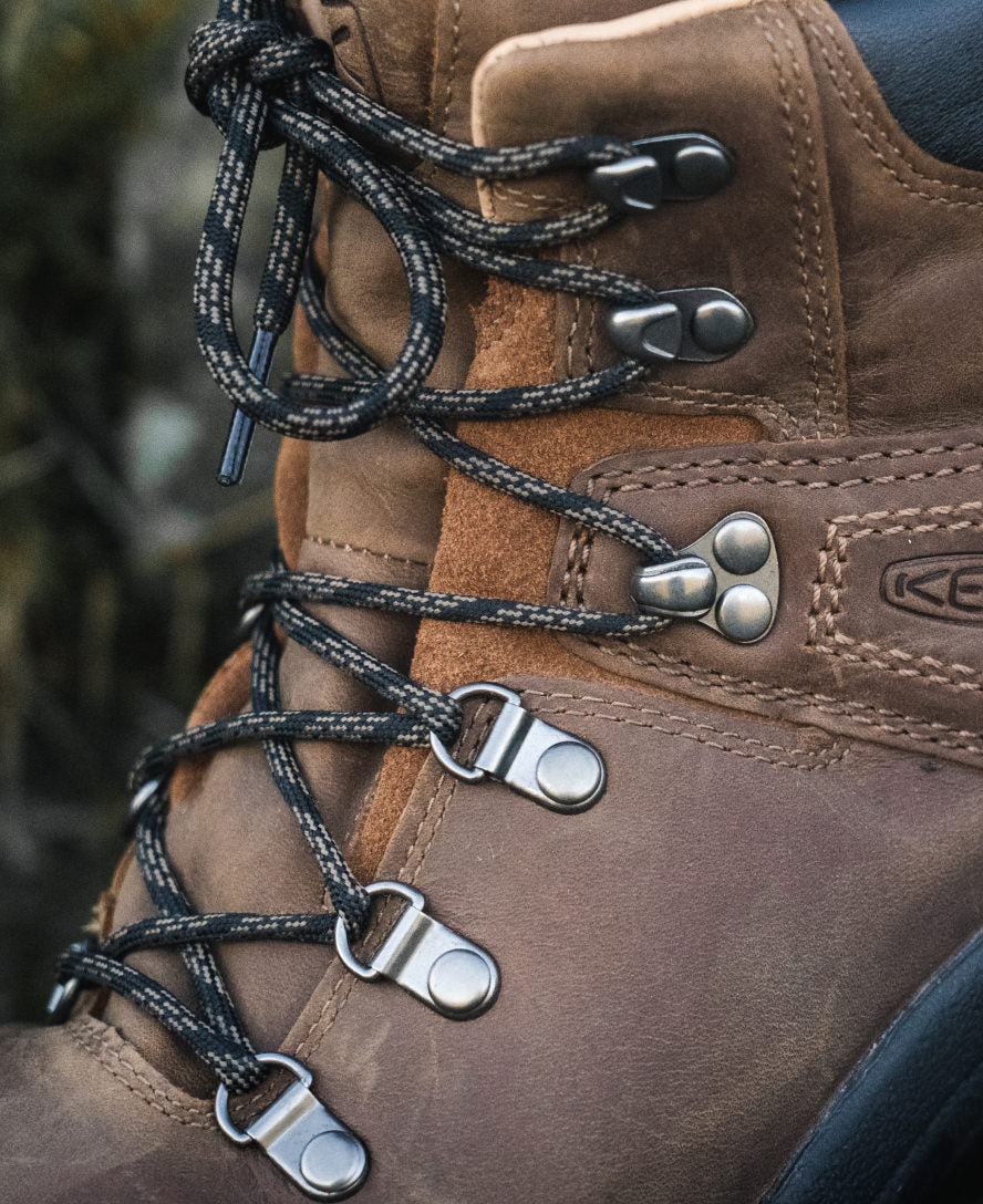 Leather Hiking Boots for Men Syrup KEEN Footwear