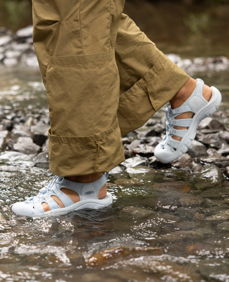 Women's Water Hiking Sandals Black KEEN Footwear