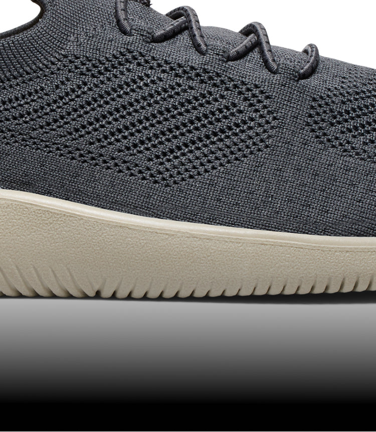 PARABOLOÏDE× NKNIT プラットフォームシューズ ブラック Men's KNX Knit Sneaker | Black/Magnet | KEEN Footwear