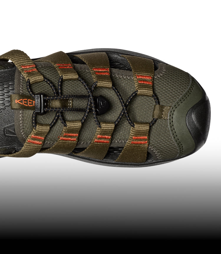 Sandales Keen Men Drift Creek H2 M-Dark Olive Black